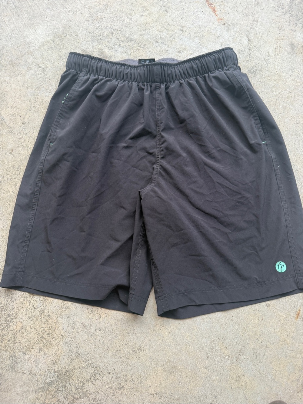 Free Fly Apparel Black Athletic Shorts